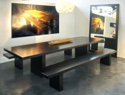 Tommaso Bench - L 210 Cm - Zeus -Coffee Tables Sales Shop bench tommaso black madeindesign 133037 product800