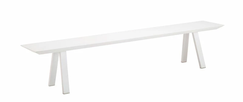 Vanity Bench - L 220 Cm / Aluminium - Vlaemynck 3 Vanity Bench - L 220 Cm / Aluminium - Vlaemynck