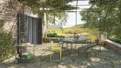 Week-End Bench - / Aluminium - L 158 Cm - Petite Friture -Coffee Tables Sales Shop bench week end bottle green madeindesign 365155 product800