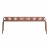 Week-end Bench - / Aluminium - L 158 Cm - Petite Friture -Coffee Tables Sales Shop bench week end terracotta madeindesign 383551 product800