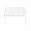 Week-End Bench - / Aluminium - W 114 Cm - Petite Friture -Coffee Tables Sales Shop bench week end white madeindesign 335767 product800