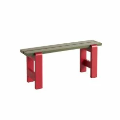Weekday Duo Bench - / L 111 Cm - Wood - Hay