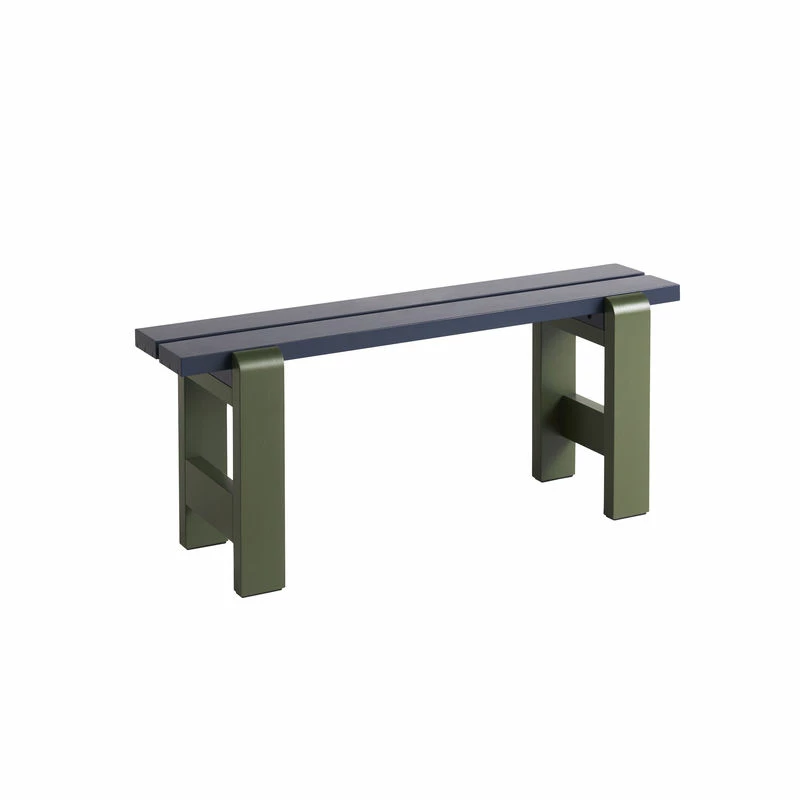 Weekday Duo Bench - / L 111 Cm - Wood - Hay 3 Weekday Duo Bench - / L 111 Cm - Wood - Hay