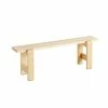 Weekday Bench - / L 140cm - Wood - Hay -Coffee Tables Sales Shop bench weekday natural pine madeindesign 404391 product800