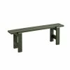 Weekday Bench - / L 140cm - Wood - Hay -Coffee Tables Sales Shop bench weekday olive green madeindesign 404426 product800