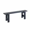 Weekday Bench - / L 140cm - Wood - Hay -Coffee Tables Sales Shop bench weekday steel blue madeindesign 404395 product800
