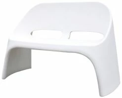 Amélie Bench With Backrest - 2 Seats - Slide