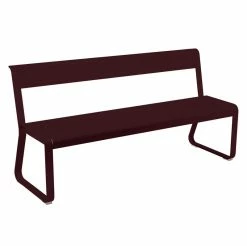 Bellevie Bench With Backrest - / L 161 Cm - 4-seater - Fermob