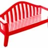 Giulietta Bench With Backrest - Serralunga -Coffee Tables Sales Shop bench with backrest giulietta red madeindesign 20701 product800
