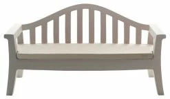 Giulietta Bench With Backrest - Serralunga -Coffee Tables Sales Shop bench with backrest giulietta red madeindesign 78155 product800