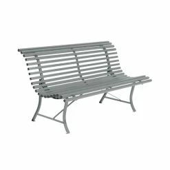 Louisiane Bench With Backrest - / L 150 Cm - Metal - Fermob