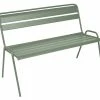 Monceau Bench With Backrest - 2/3 Seaters - L 116 Cm - Fermob -Coffee Tables Sales Shop bench with backrest monceau cactus madeindesign 268656 product800