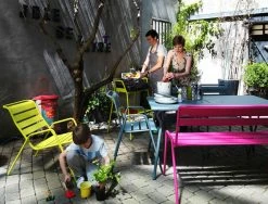 Monceau Bench With Backrest - W 116 Cm - 2 To 3 Guests - Fermob -Coffee Tables Sales Shop bench with backrest monceau nutmeg madeindesign 247938 product800