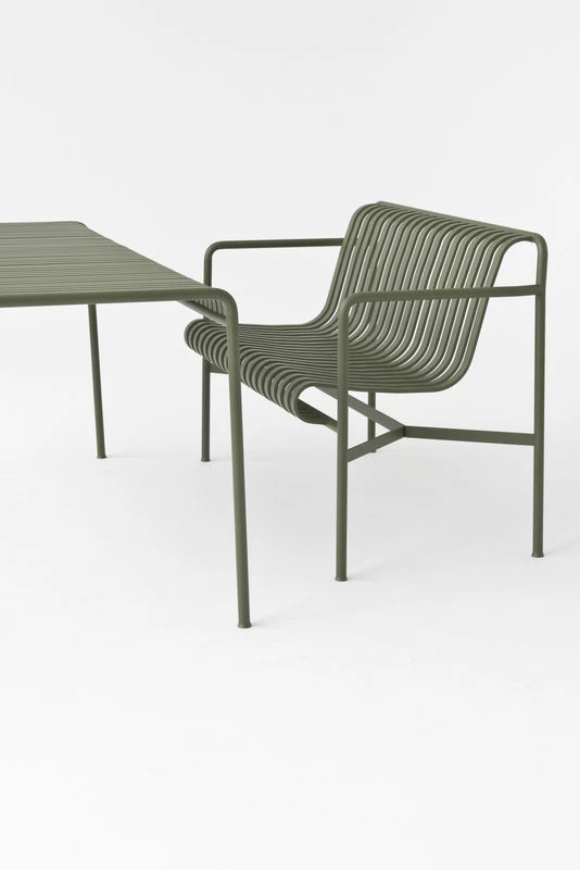 Palissade Bench With Backrest - W 128 Cm - R & E Bouroullec - Hay 4 Palissade Bench With Backrest - W 128 Cm - R & E Bouroullec - Hay - Image 2