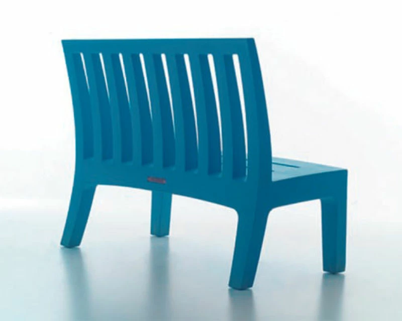 Roméo Bench With Backrest - Serralunga 4 Roméo Bench With Backrest - Serralunga - Image 2