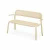 Toní Bankski Bench With Backrest - / L 127 Cm - Perforated Aluminium - Fatboy -Coffee Tables Sales Shop bench with backrest toni bankski sandy beige madeindesign 382047 product800