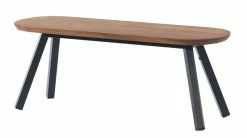 Y&M Bench - Wood & Metal / L 120 Cm - RS BARCELONA