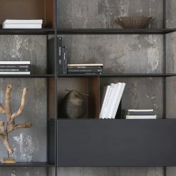 Book End - For Easy Irony Bookcase - Zeus 7 Book End - For Easy Irony Bookcase - Zeus -Coffee Tables Sales Shop book end copper coated brass grilled door madeindesign 401381 product800