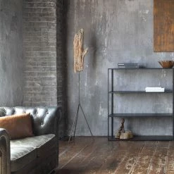 Easy Irony Bookcase - / L 104 X H 114 Cm - Zeus -Coffee Tables Sales Shop bookcase easy irony copper black madeindesign 401365 product800