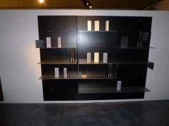 IWall Bookcase - Wall Board - L 80 Cm X H 190 Cm - Zeus -Coffee Tables Sales Shop bookcase iwall black madeindesign 155715 product800