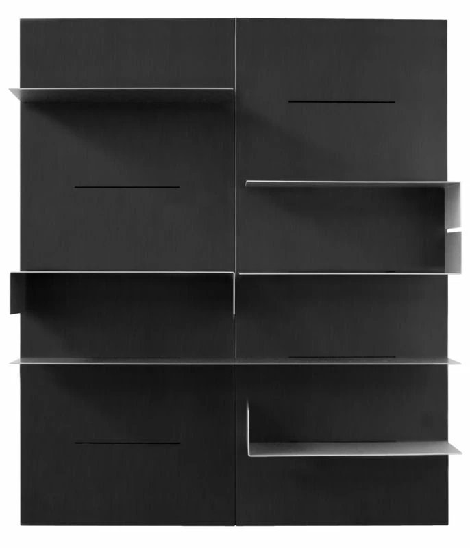 IWall Bookcase - Composition With 2 Boards - L 160 X H 190 Cm - Zeus 3 IWall Bookcase - Composition With 2 Boards - L 160 X H 190 Cm - Zeus