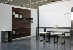 IWall Bookcase - 1 Raised Edge Shelf - L 78 Cm - Zeus -Coffee Tables Sales Shop bookcase iwall silver madeindesign 155734 product800