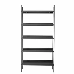 Lot Bookcase - / Metal - L 100 X H 200 Cm / 6 Shelves - Bloomingville