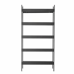 Lot Bookcase - / Metal - L 100 X H 200 Cm / 6 Shelves - Bloomingville -Coffee Tables Sales Shop bookcase lot black madeindesign 341961 product800