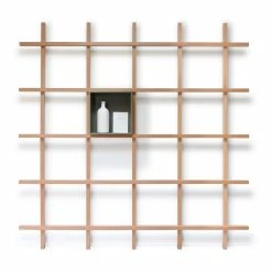 Mike Bookcase - / L 200 X H 200 Cm - Compagnie -Coffee Tables Sales Shop bookcase mike bookcase beechwood madeindesign 315915 product800