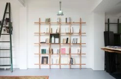 Mike Bookcase - / L 200 X H 200 Cm - Compagnie -Coffee Tables Sales Shop bookcase mike bookcase beechwood madeindesign 315916 product800