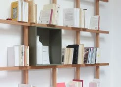 Mike Bookcase - / L 200 X H 200 Cm - Compagnie -Coffee Tables Sales Shop bookcase mike bookcase beechwood madeindesign 315918 product800