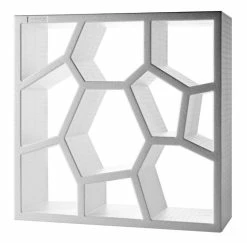 Opus Incertum Bookcase - Casamania 9 Opus Incertum Bookcase - Casamania -Coffee Tables Sales Shop bookcase opus incertum white madeindesign 9118 product800