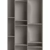 Random 3C Bookcase - / L 46 X H 217 Cm - MDF Italia -Coffee Tables Sales Shop bookcase random 3c light grey madeindesign 285003 product800