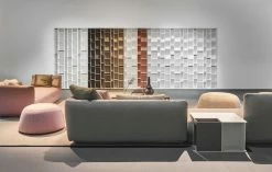 Random 3C Bookcase - / L 46 X H 217 Cm - MDF Italia -Coffee Tables Sales Shop bookcase random 3c light grey madeindesign 285006 product800