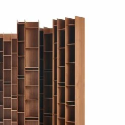 Random 3C Bookcase - / L 46 X H 217 Cm - MDF Italia -Coffee Tables Sales Shop bookcase random 3c walnut madeindesign 352557 product800