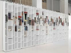 Random Bookcase - MDF Italia 10 Random Bookcase - MDF Italia -Coffee Tables Sales Shop bookcase random lacquered white madeindesign 31831 product800