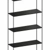 Slim Irony Bookcase - H 164 Cm - 5 étagères - Zeus -Coffee Tables Sales Shop bookcase slim irony black copper madeindesign 262210 product800