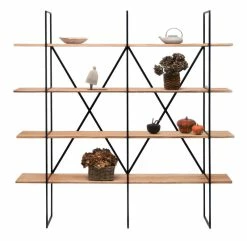 Slim Irony Bookcase - L 190 X D 35 X H 190 Cm - Zeus