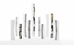 Uptown Bookcase - Opinion Ciatti -Coffee Tables Sales Shop bookcase uptown 180 cm white madeindesign 50591 product800