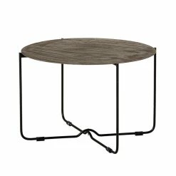 Adele Coffee Table - / Ø 63.5 Cm - Patinated Metal - Bloomingville