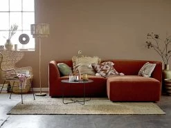 Adele Coffee Table - / Ø 63.5 Cm - Patinated Metal - Bloomingville -Coffee Tables Sales Shop coffee table adele brown patina black base madeindesign 342099 product800