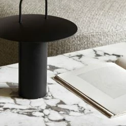 Androgyne Lounge Stone Coffee Table - / 120 X 45 X H 37.8 Cm - Stone Base - Menu -Coffee Tables Sales Shop coffee table androgyne lounge stone calcatta viola marble calcatta viola base madeindesign 399967 product800