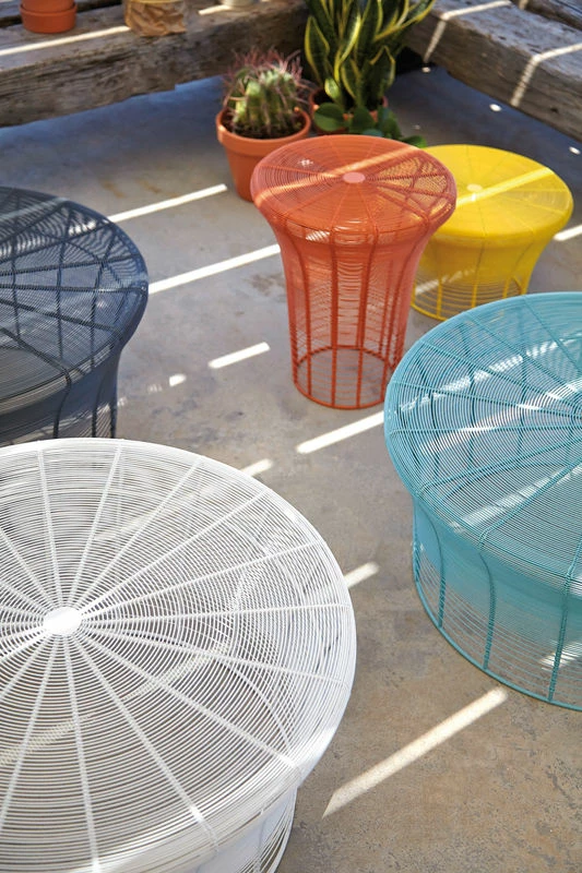 Aram Coffee Table - / Hand-made - Ø 71 X H 33 Cm - Gan 4 Aram Coffee Table - / Hand-made - Ø 71 X H 33 Cm - Gan - Image 2