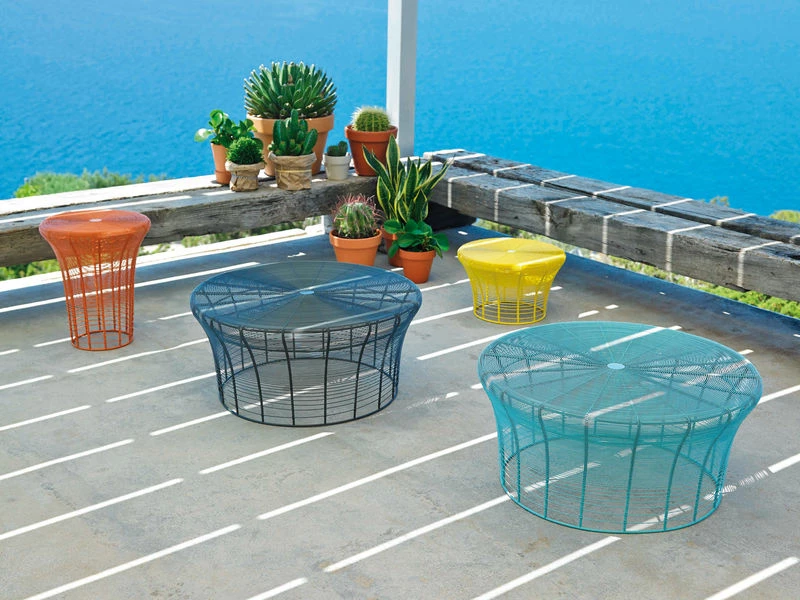 Aram Coffee Table - / Hand-made - Ø 71 X H 33 Cm - Gan 5 Aram Coffee Table - / Hand-made - Ø 71 X H 33 Cm - Gan - Image 3