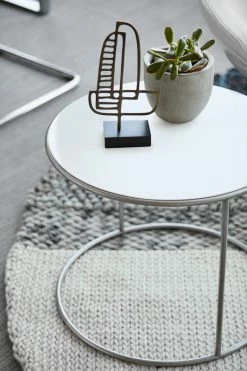 Cannot Coffee Table - / ร 55 X H 45 Cm - Wood - Cappellini 7 Cannot Coffee Table - / ร 55 X H 45 Cm - Wood - Cappellini -Coffee Tables Sales Shop coffee table cannot white madeindesign 391066 product800