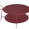 Carmina Coffee Table - / Ø 70 X H 43 Cm - Driade -Coffee Tables Sales Shop coffee table carmina burgundy madeindesign 285112 product800