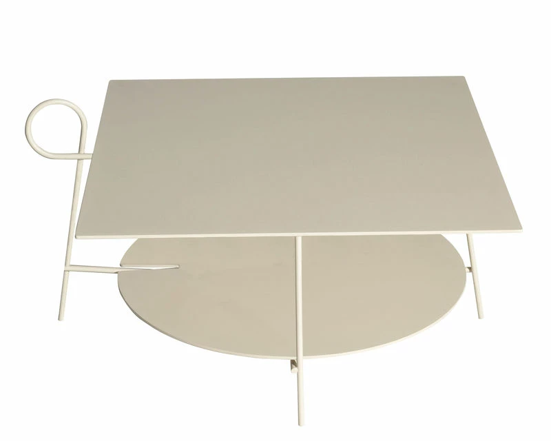 Carmina Coffee Table - / 70 X 70 X H 43 Cm - Driade 3 Carmina Coffee Table - / 70 X 70 X H 43 Cm - Driade