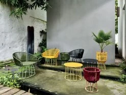 Circo Coffee Table - / Ø 51 X H 42 Cm - Ames 10 Circo Coffee Table - / Ø 51 X H 42 Cm - Ames -Coffee Tables Sales Shop coffee table circo yellow sandy base madeindesign 295217 product800