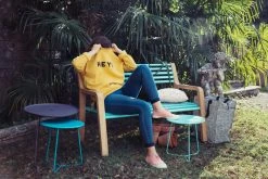 Cocotte Coffee Table - / L 55 X H 43.5 Cm - Detachable Table Top - Fermob -Coffee Tables Sales Shop coffee table cocotte licorice madeindesign 293739 product800