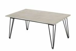 Concrete Coffee Table - / Concrete - 90 X 60 Cm - Bloomingville -Coffee Tables Sales Shop coffee table concrete grey concrete black madeindesign 297886 product800